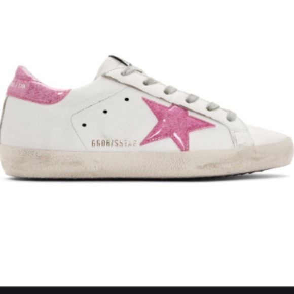 ISO Golden Goose Superstar, pink glitter 38/39